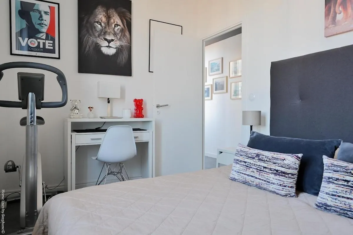 公寓 Loft Stern, Carre D'Or Marseille, 10 Pers, 3 Chambres, 260 M2, Dernier Etage