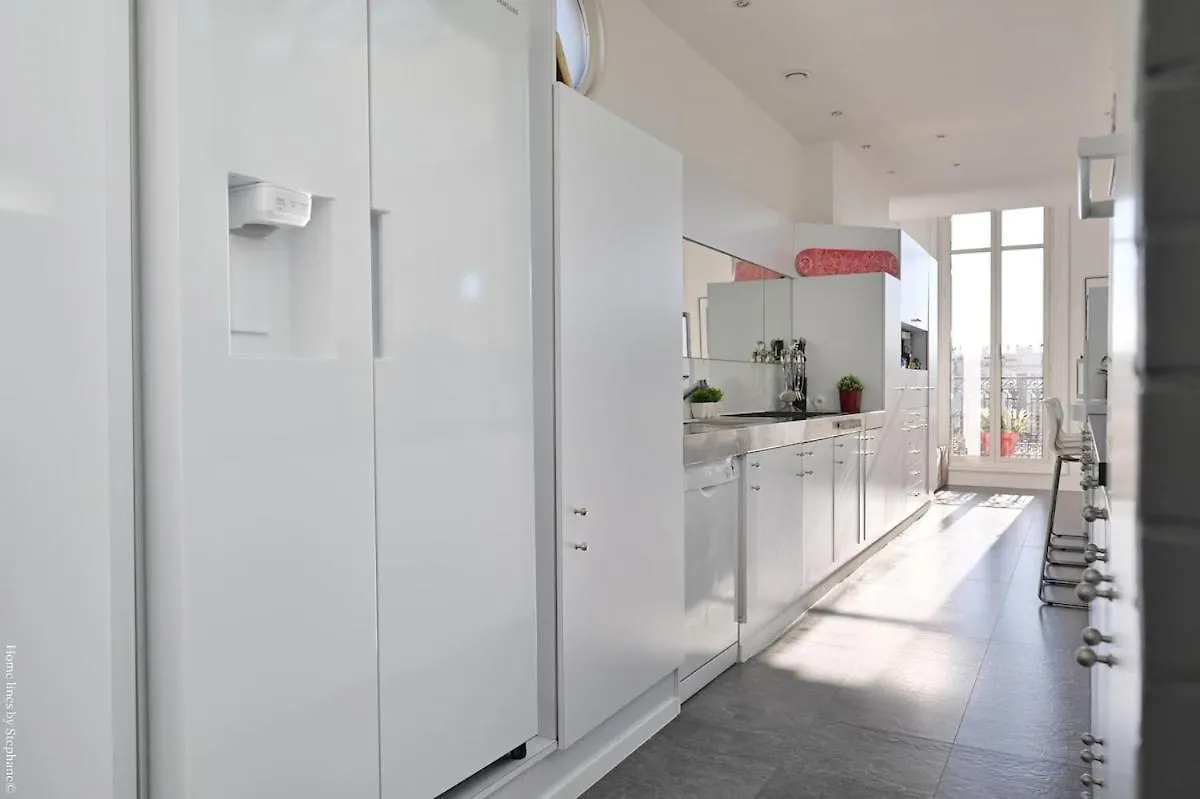 公寓 Loft Stern, Carre D'Or Marseille, 10 Pers, 3 Chambres, 260 M2, Dernier Etage