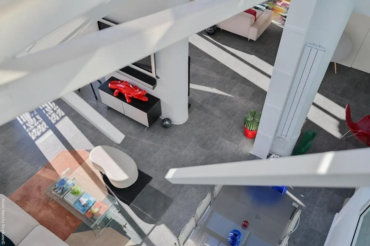 Apartmán Loft Stern, Carre D'Or Marseille, 10 Pers, 3 Chambres, 260 M2, Dernier Etage