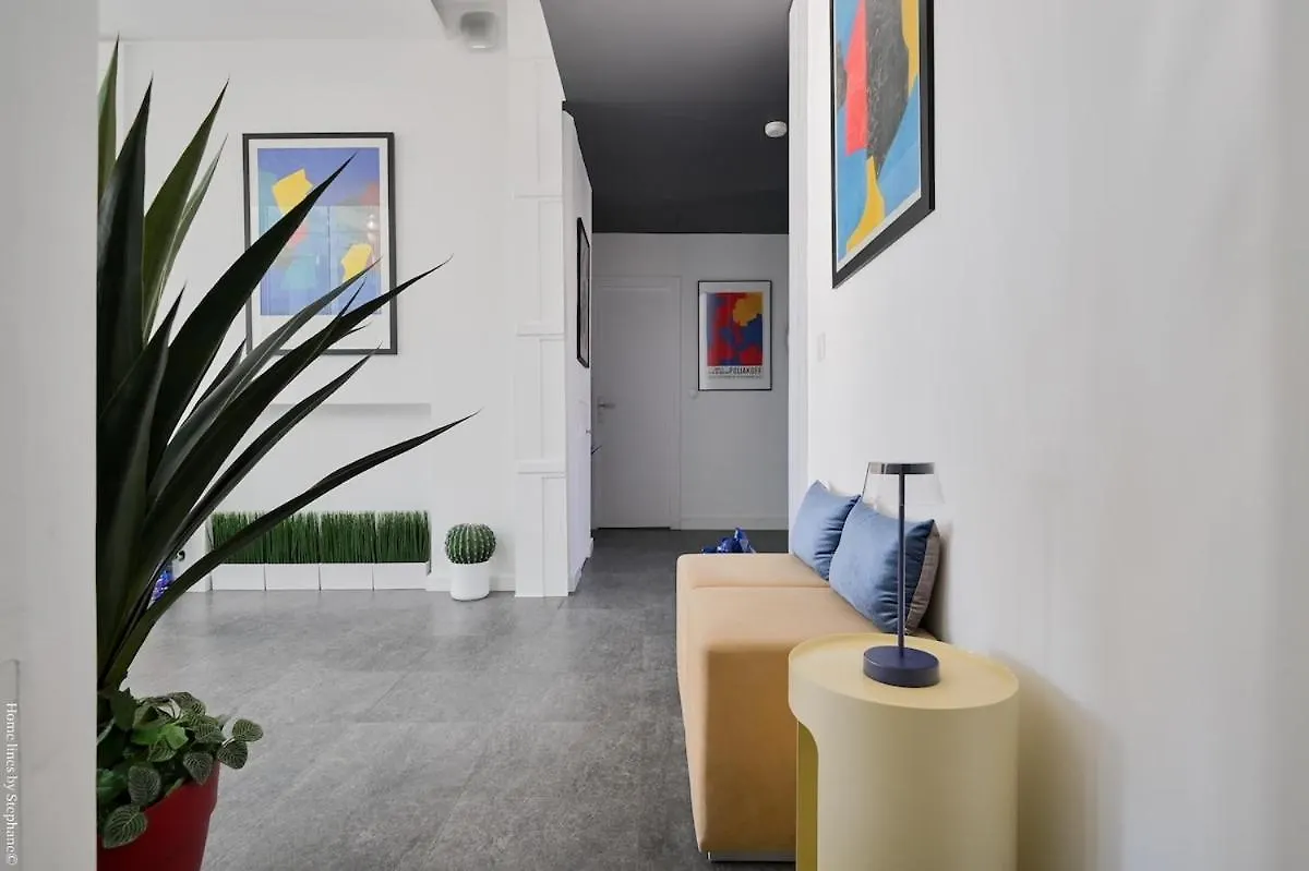 Loft Stern, Carre D'Or Marseille, 10 Pers, 3 Chambres, 260 M2, Dernier Etage 0*, Marseille Francie