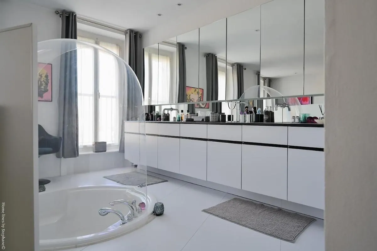 Loft Stern, Carre D'Or Marseille, 10 Pers, 3 Chambres, 260 M2, Dernier Etage