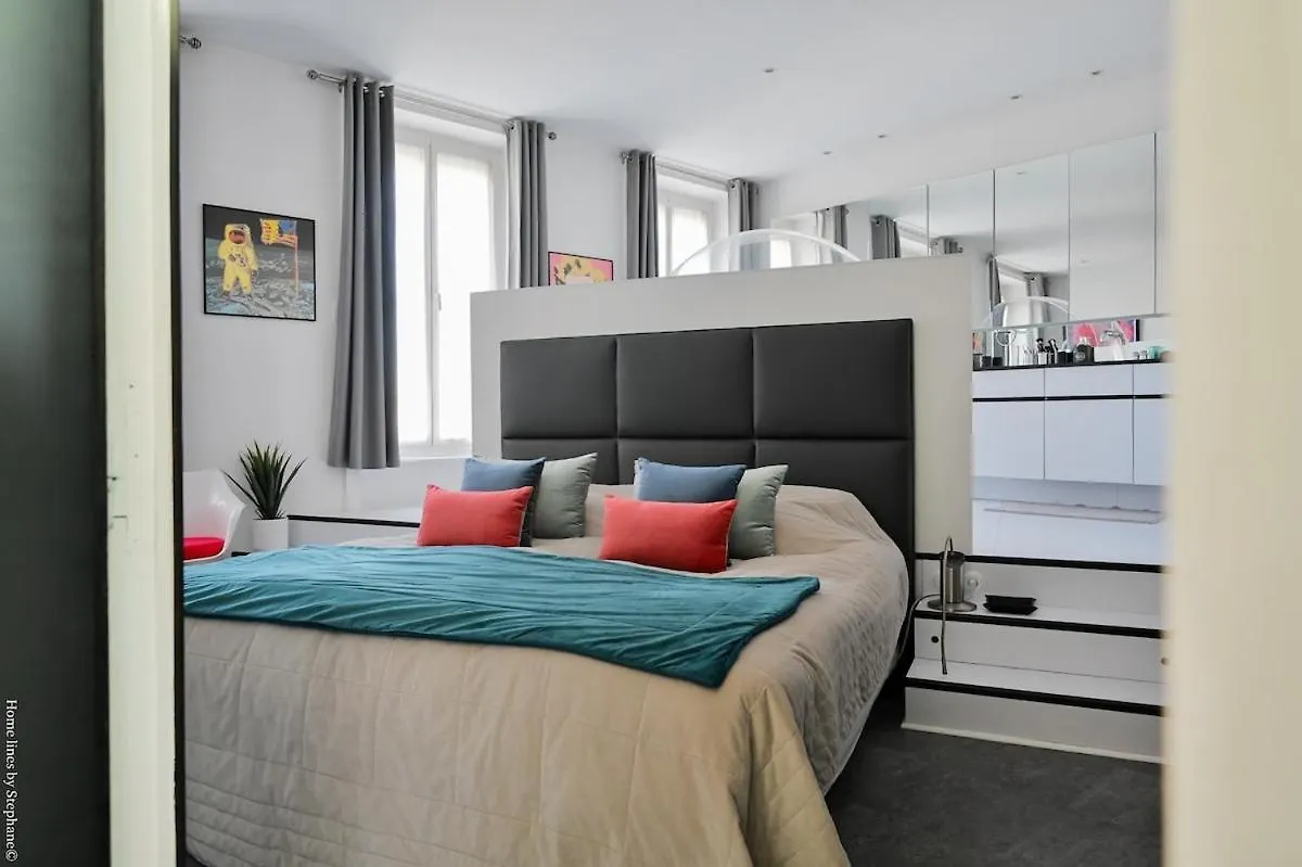 Loft Stern, Carre D'Or Marseille, 10 Pers, 3 Chambres, 260 M2, Dernier Etage France