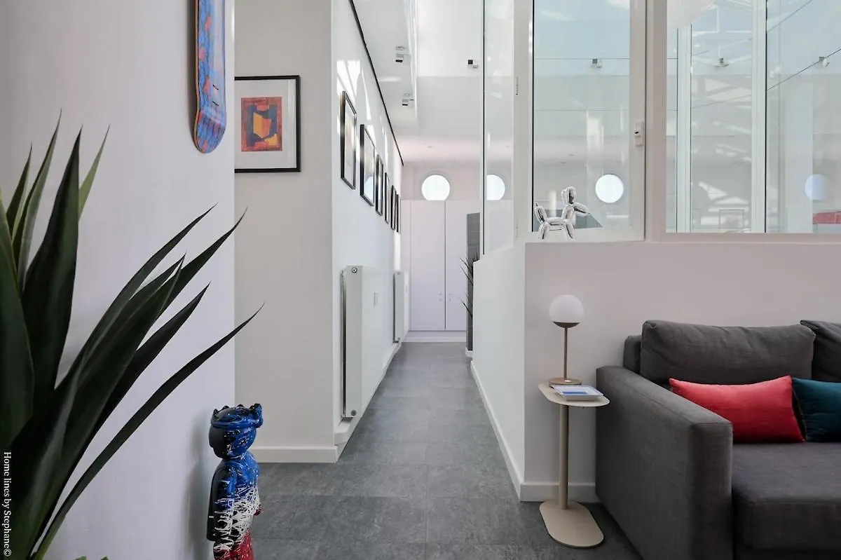 Loft Stern, Carre D'Or Marseille, 10 Pers, 3 Chambres, 260 M2, Dernier Etage 0*, Marseille